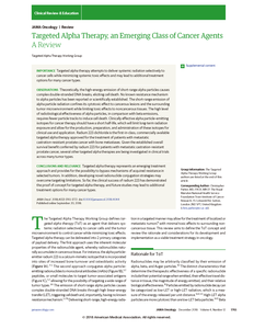 Targeted Alpha Therapy, an Emerging Class of Cancer Agents A Review - 核 ...